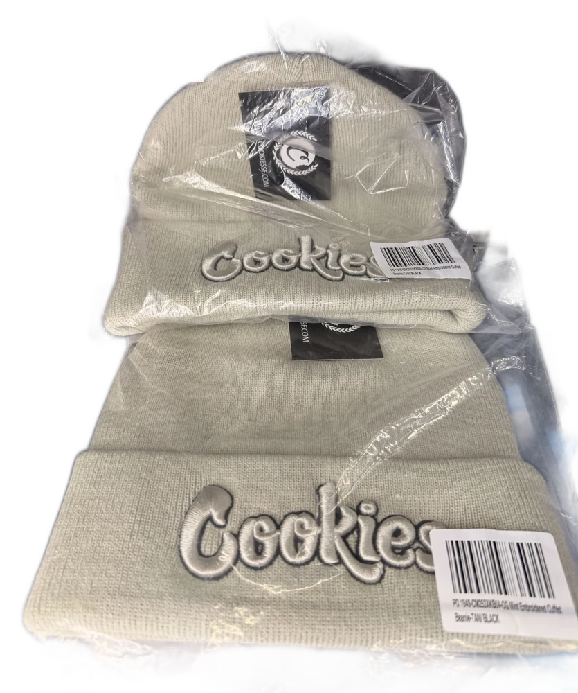 Cookies SF embroidered beanie, factory sealed